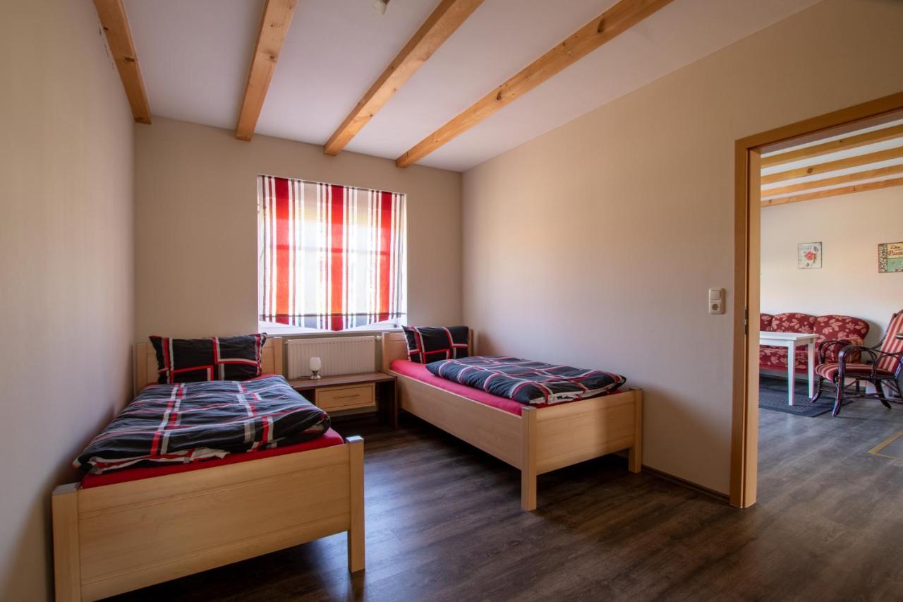 Apartmenthaus Djuren Dornum Buitenkant foto