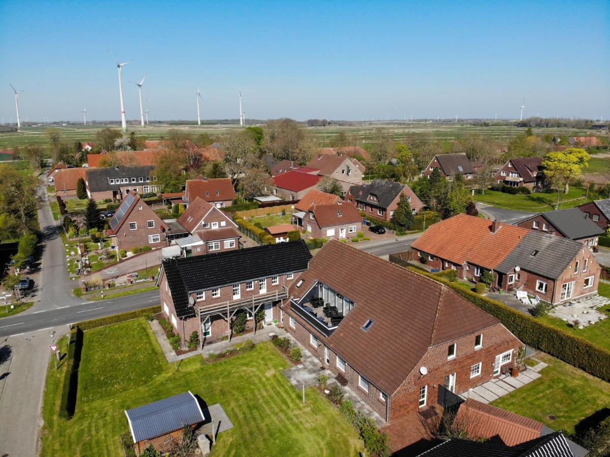 Apartmenthaus Djuren Dornum Buitenkant foto
