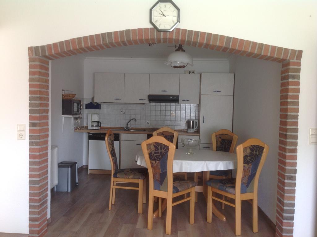 Apartmenthaus Djuren Dornum Buitenkant foto