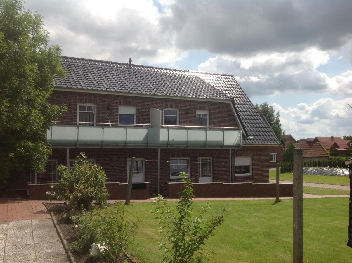 Apartmenthaus Djuren Dornum Buitenkant foto